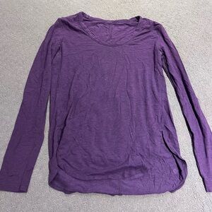 Lululemon purple long sleeve